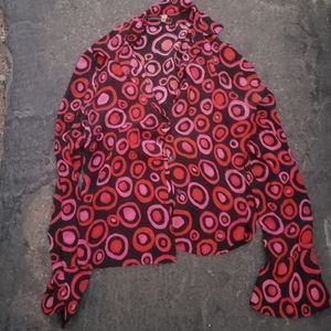 Geometric 80s Inspired Button-Down